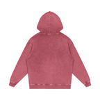 Estradiol Snow Washed Loose Cotton Hoodie