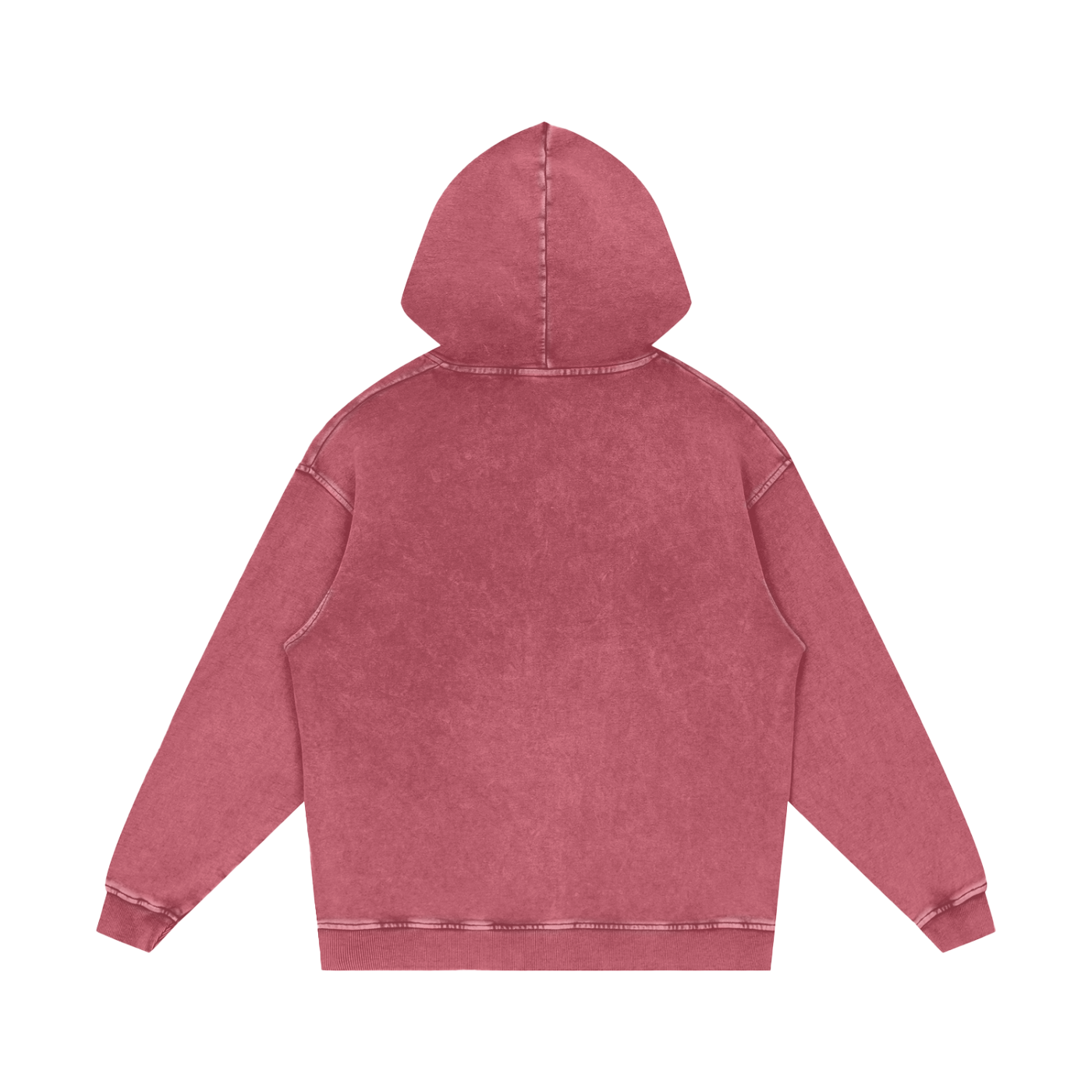 Estradiol Snow Washed Loose Cotton Hoodie