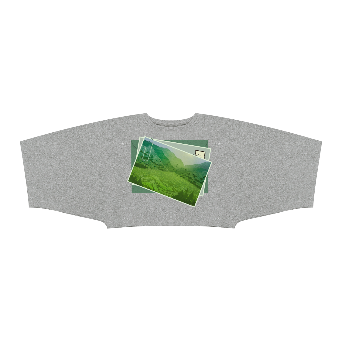 10 am Boxy Batwing Tee