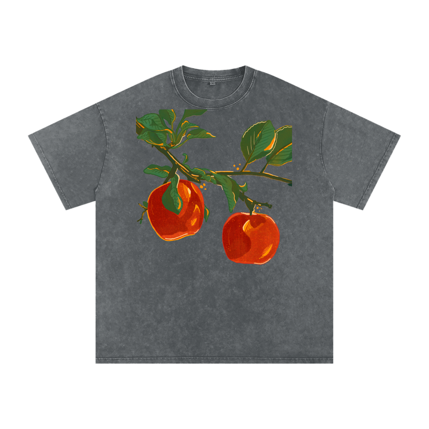 Apple Snow Washed Tee
