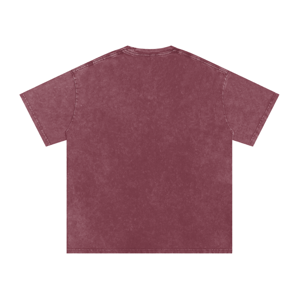 Blackberry Snow Washed Tee