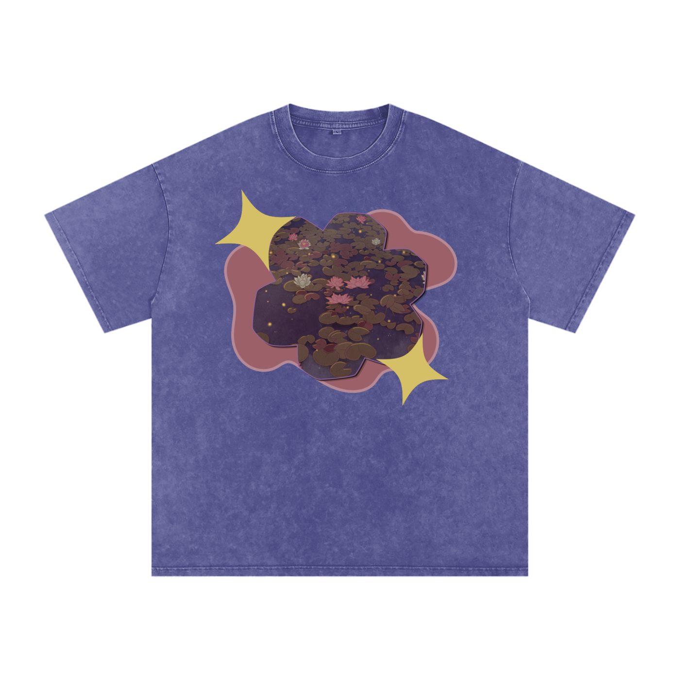 Lilies In Morning Light Snow Washed Tee