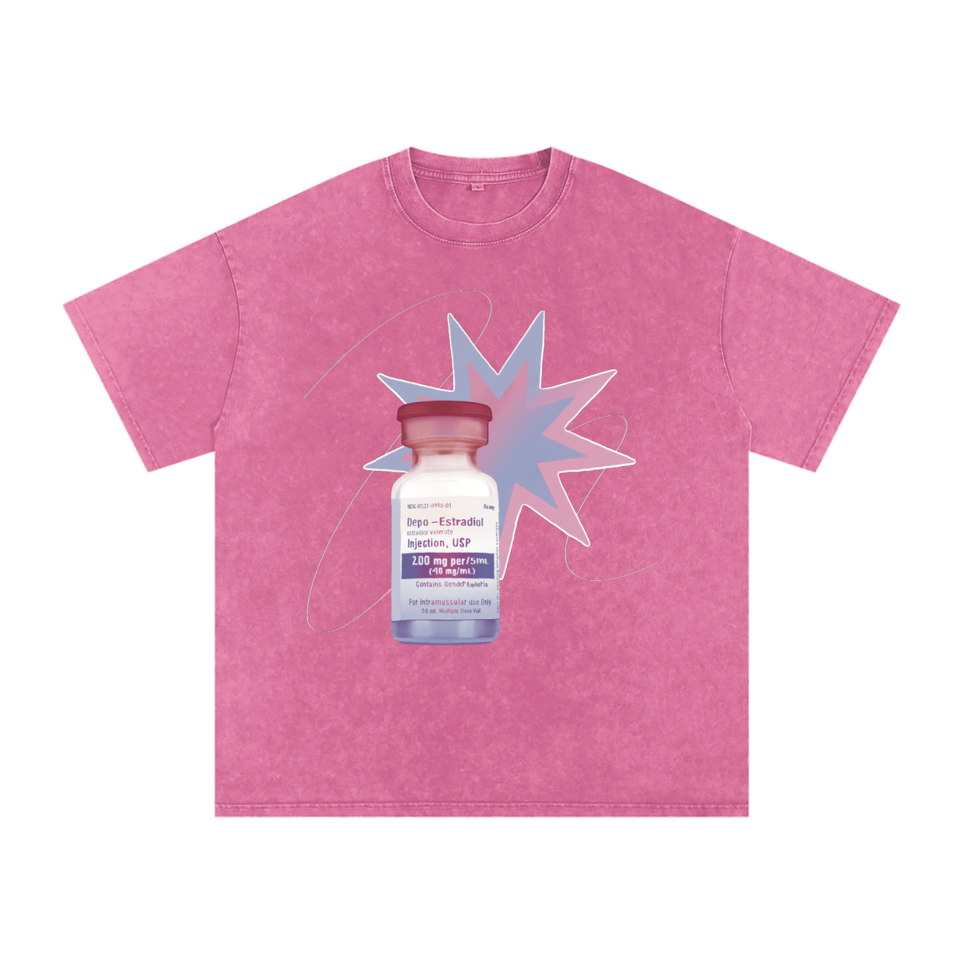 Estradiol Snow Washed Tee