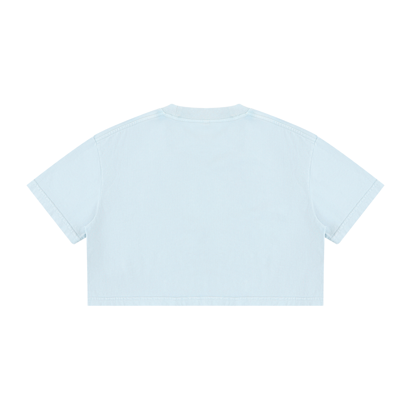 Estradiol Mineral Wash Cotton Crop T-Shirt