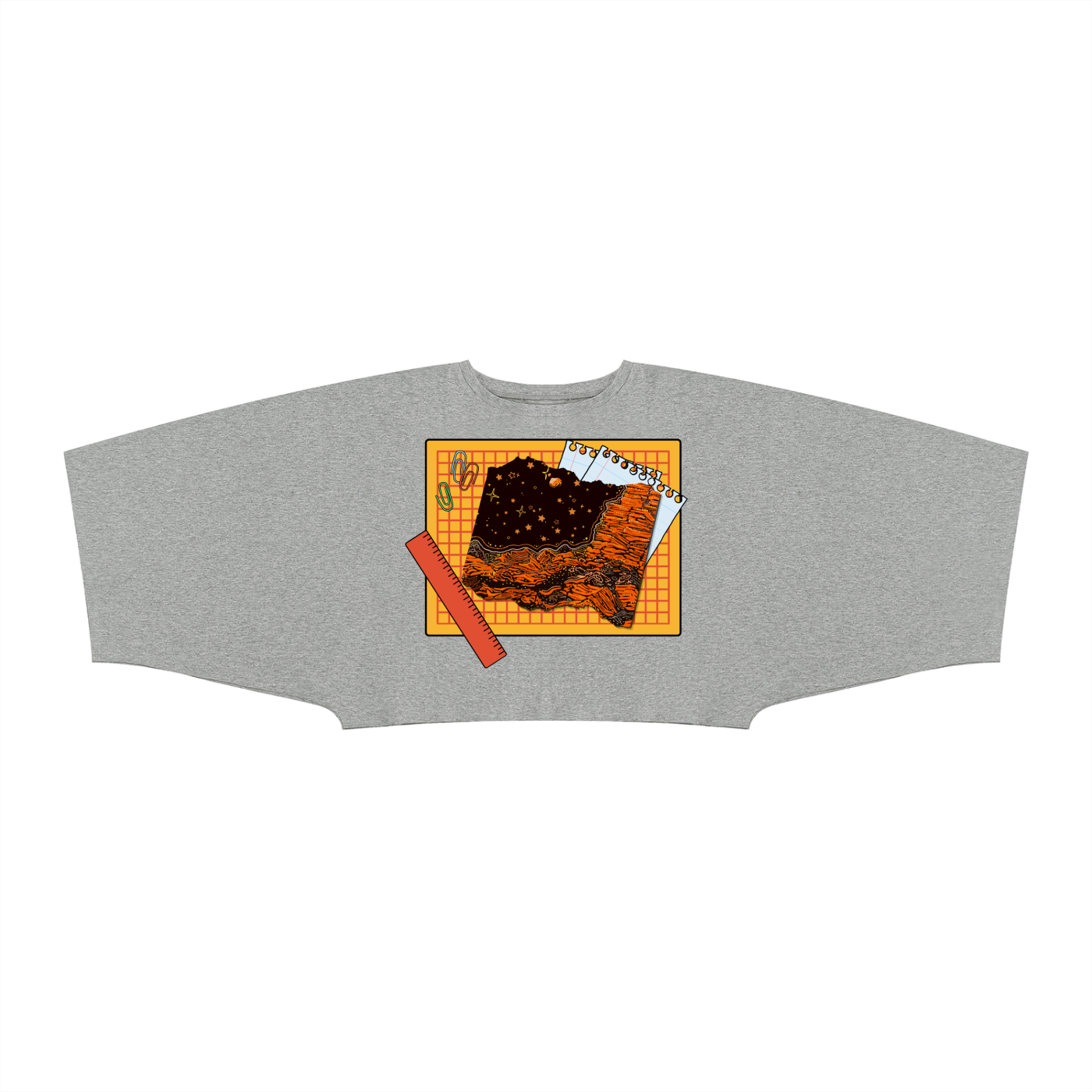 Mission to Mars Boxy Batwing Tee