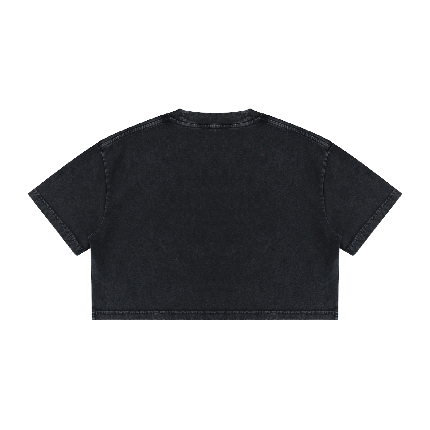 Estradiol Mineral Wash Cotton Crop T-Shirt