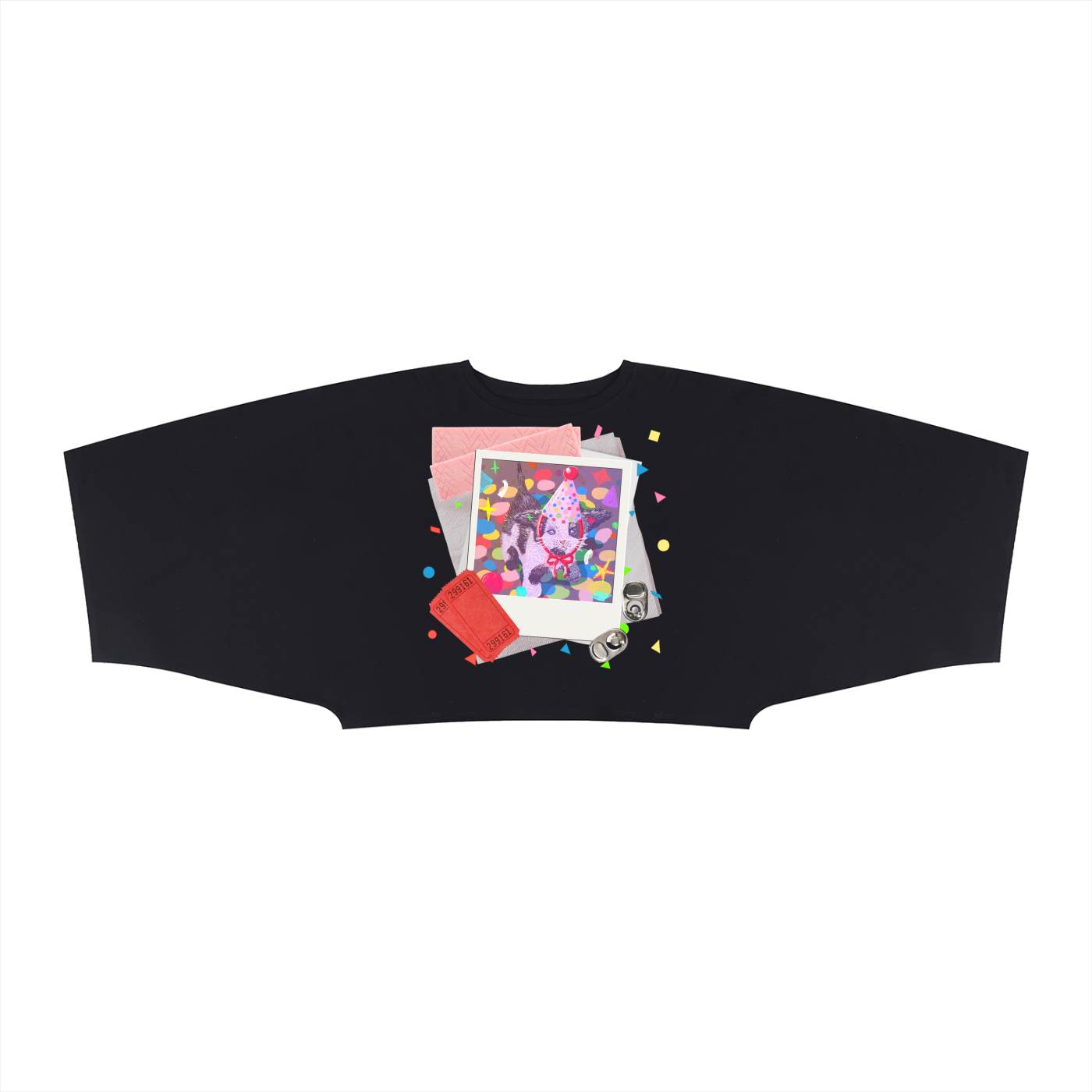 My Party Boxy Batwing Tee