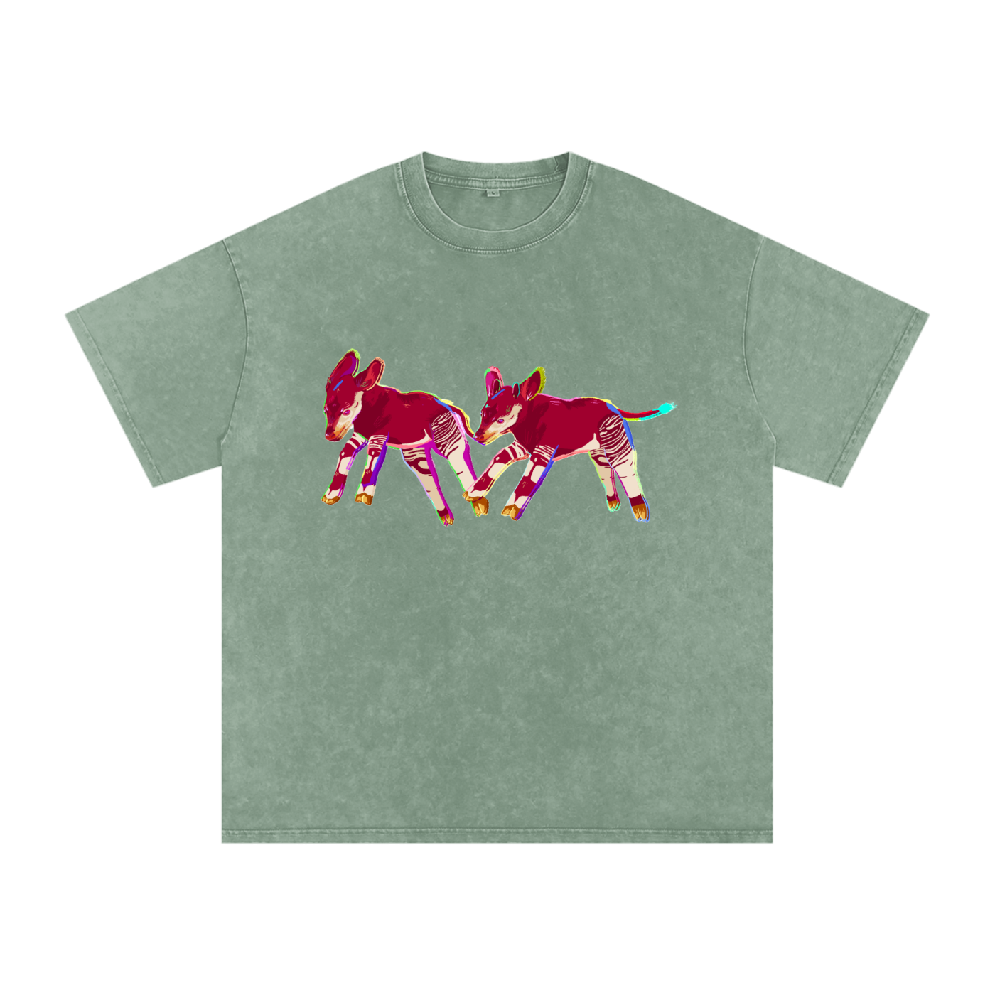 Okapi Snow Washed Tee