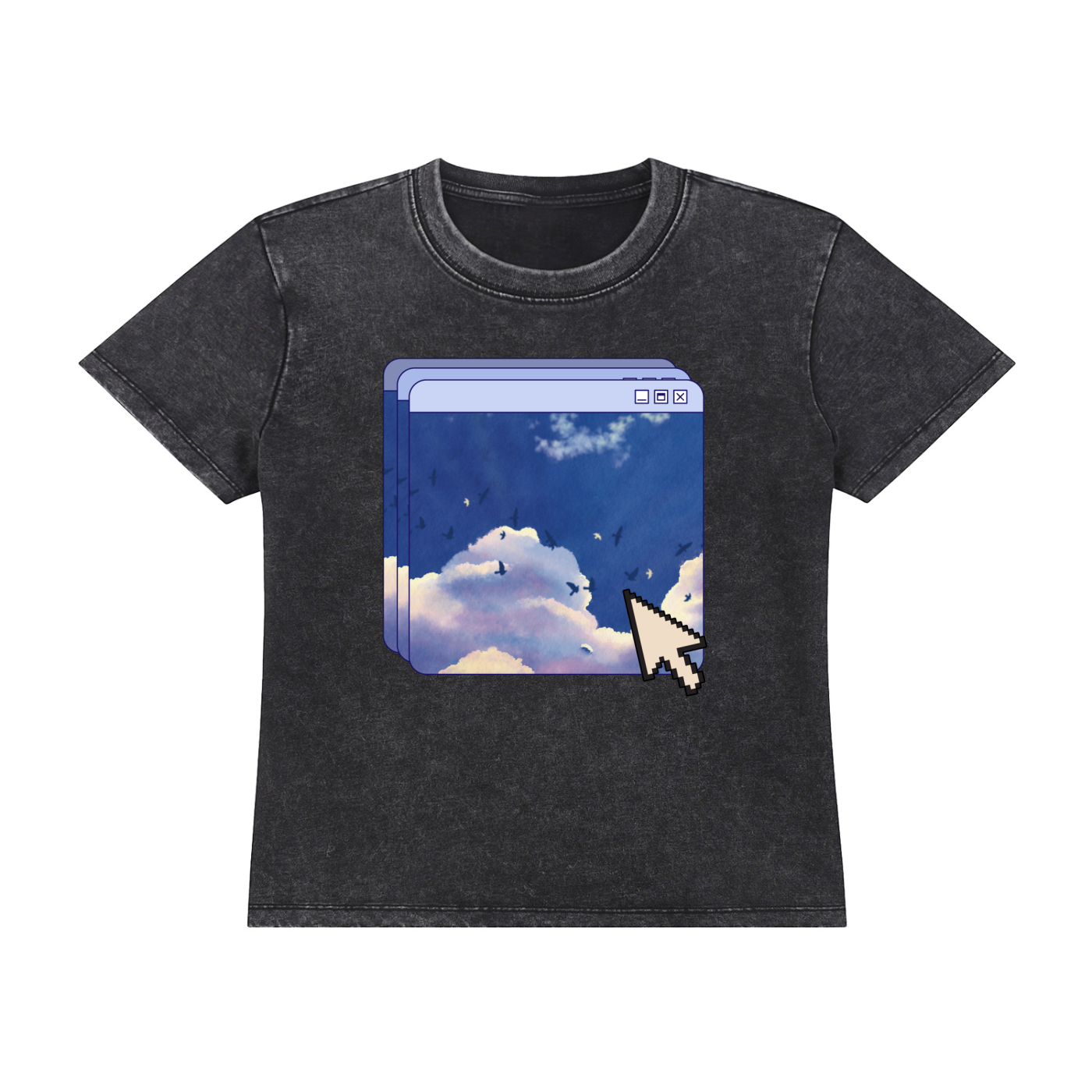 9 AM Vintage Wash Tee