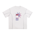Estradiol Contrast-Stitch Tee