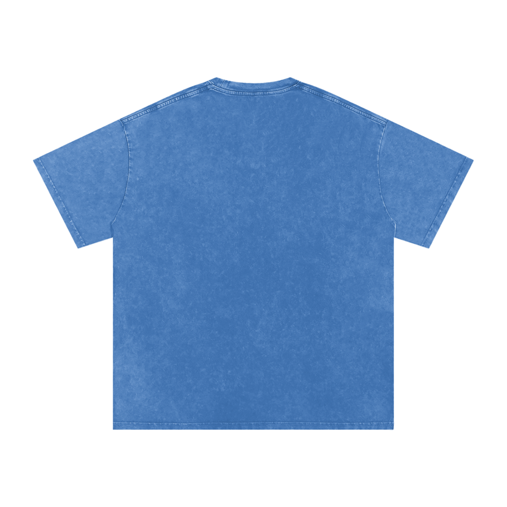 9 AM Snow Washed Tee