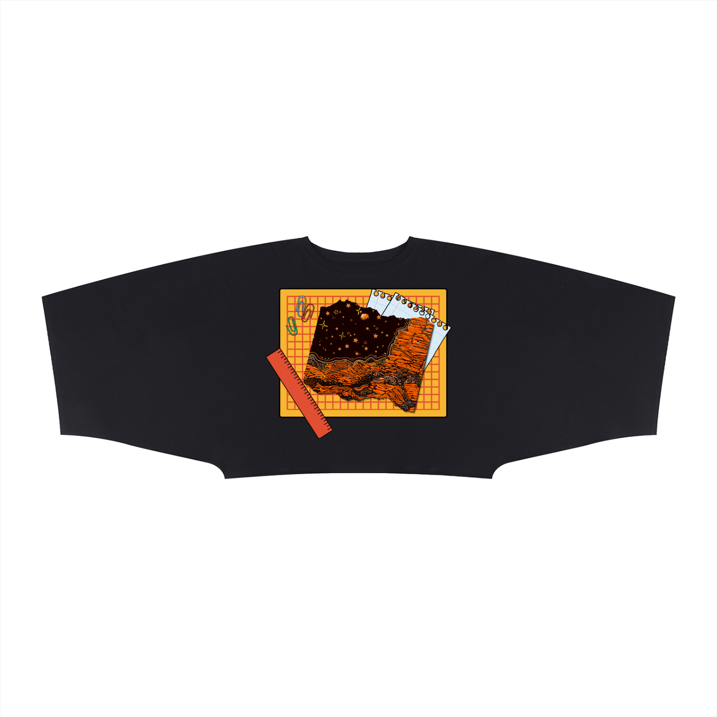 Mission to Mars Boxy Batwing Tee