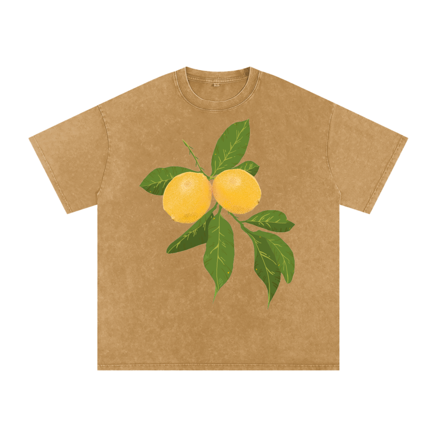 Lemon Snow Washed Tee