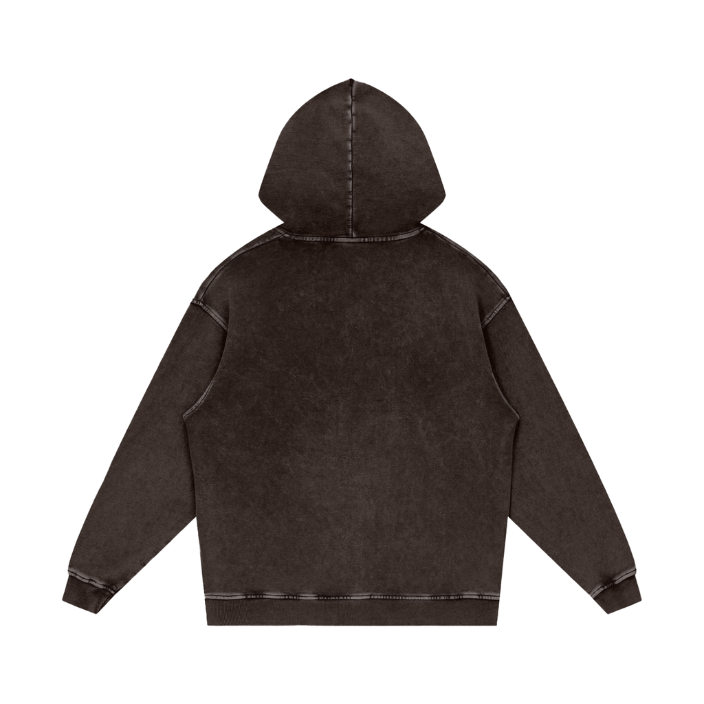 Pomegranate Snow Washed Hoodie