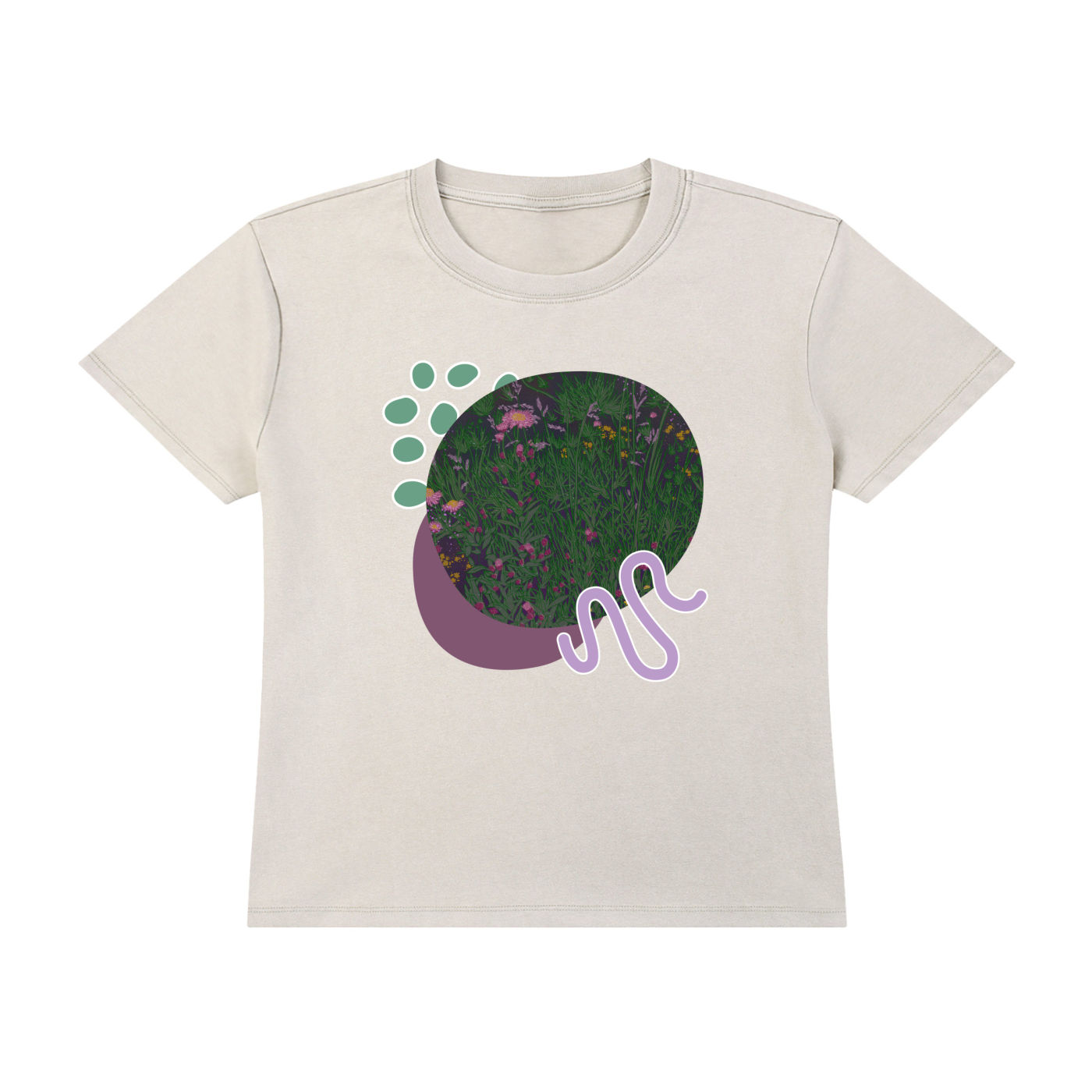 Wildflowers Vintage Wash Tee