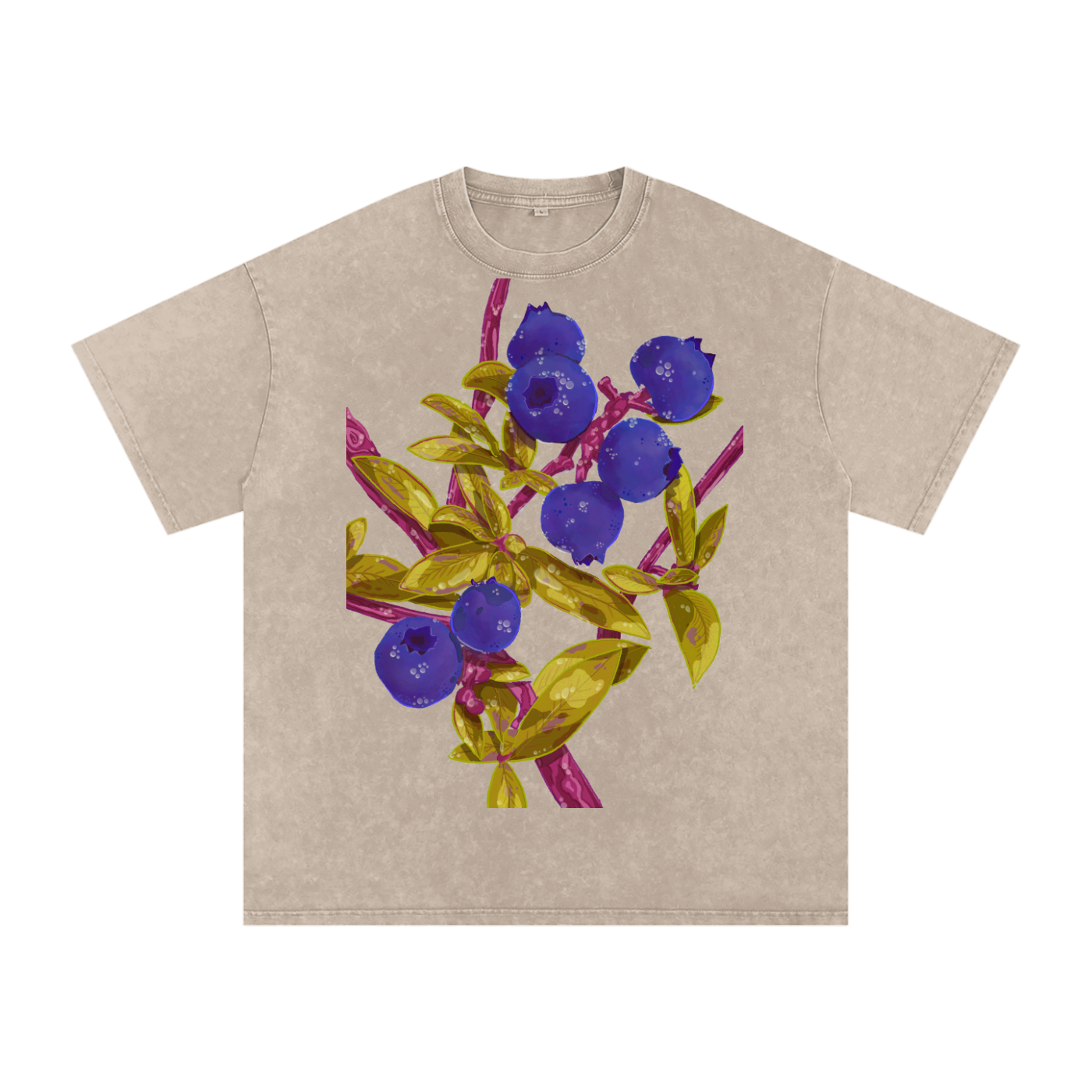 Blueberry Snow Washed Tank