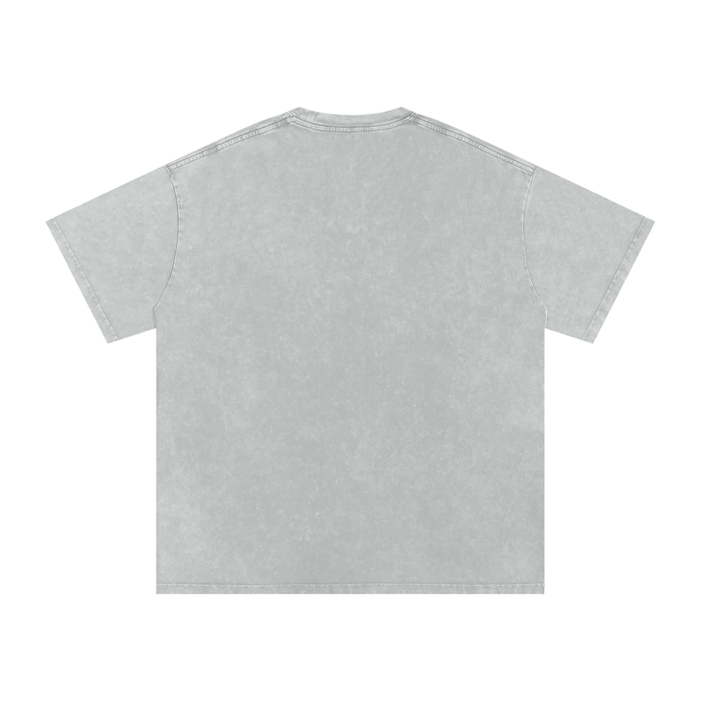 Blackberry Snow Washed Tee