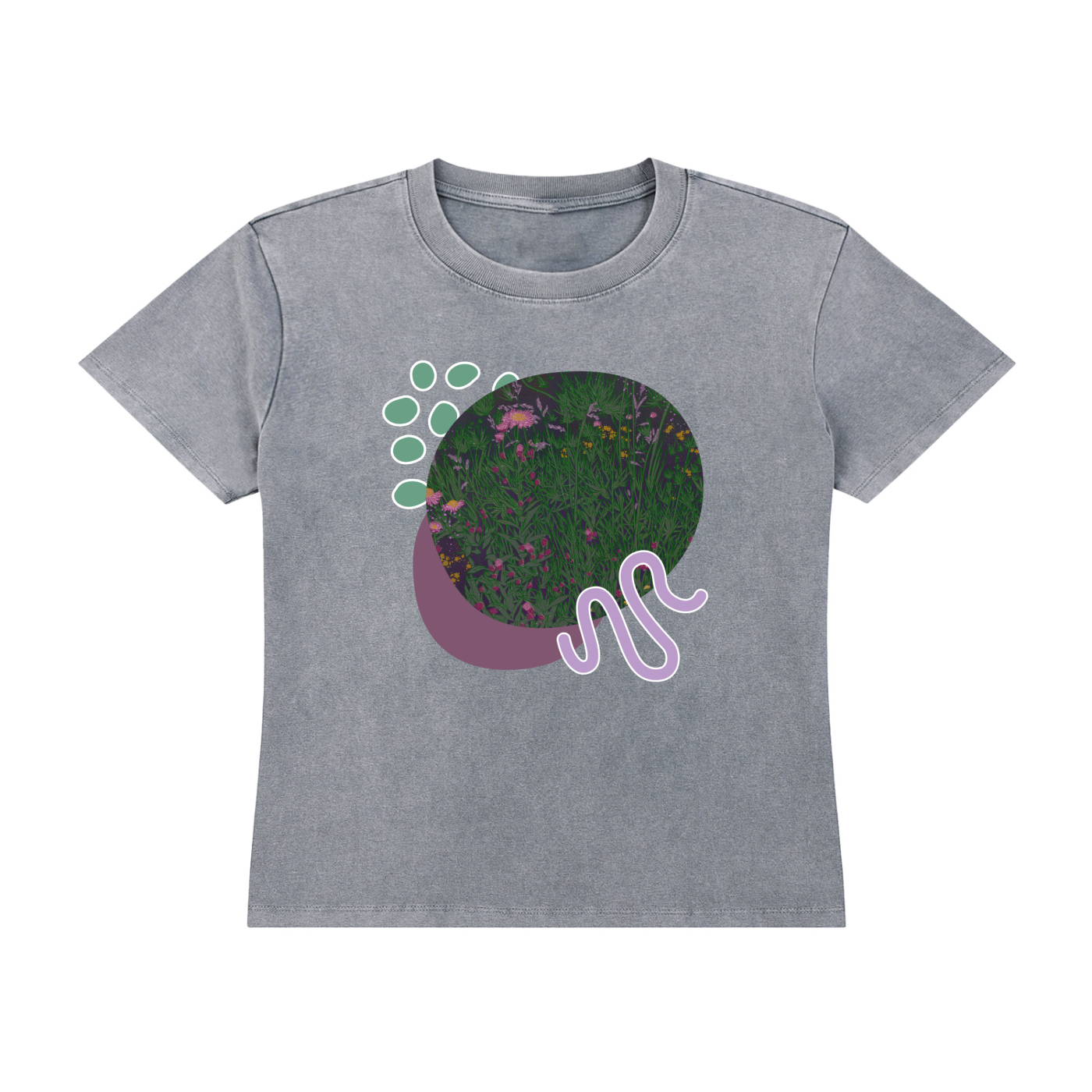 Wildflowers Vintage Wash Tee