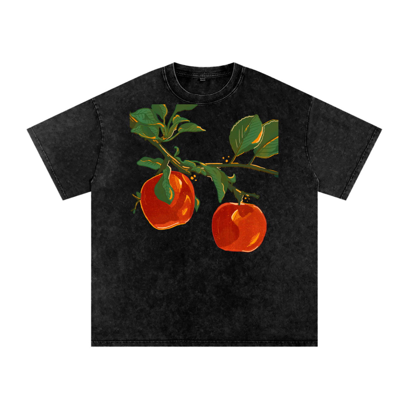 Apple Snow Washed Tee
