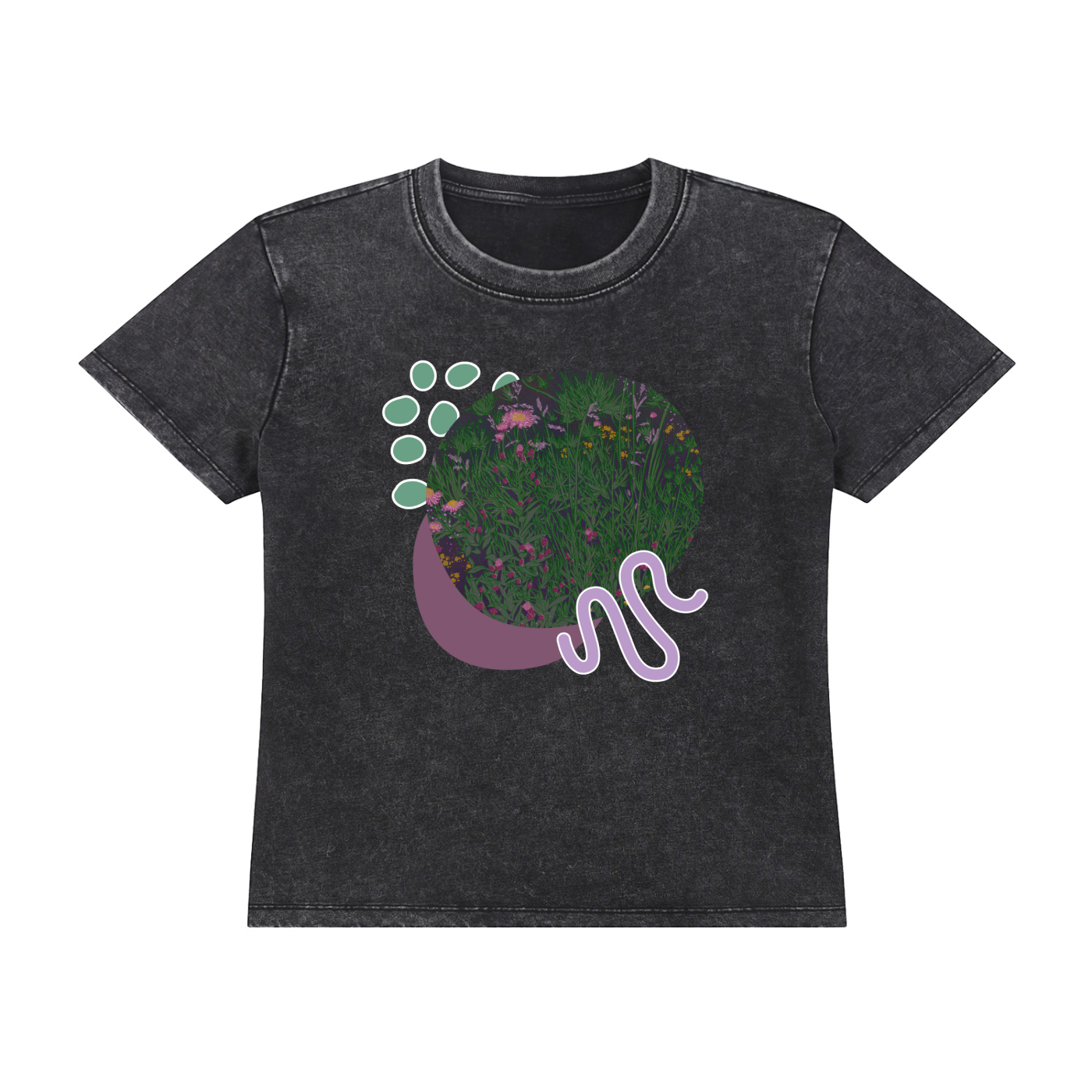 Wildflowers Vintage Wash Tee