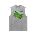 10 am Snow Washed Tank